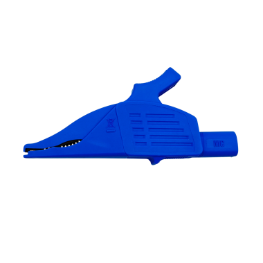 Pinza cocodrilo XDK, azul
