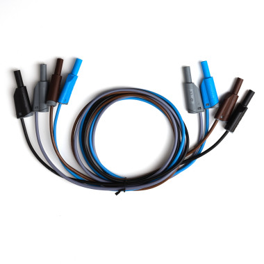 Lot de 4 cordons de test ,...