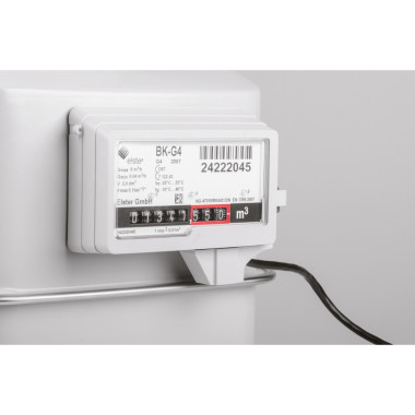 Energy sensor for gas meter
